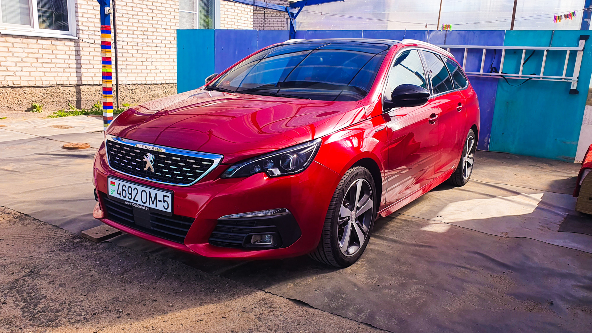 Peugeot 308 SW (2G) 1.5 дизельный 2018 | Red Ultimate GT-Line на DRIVE2