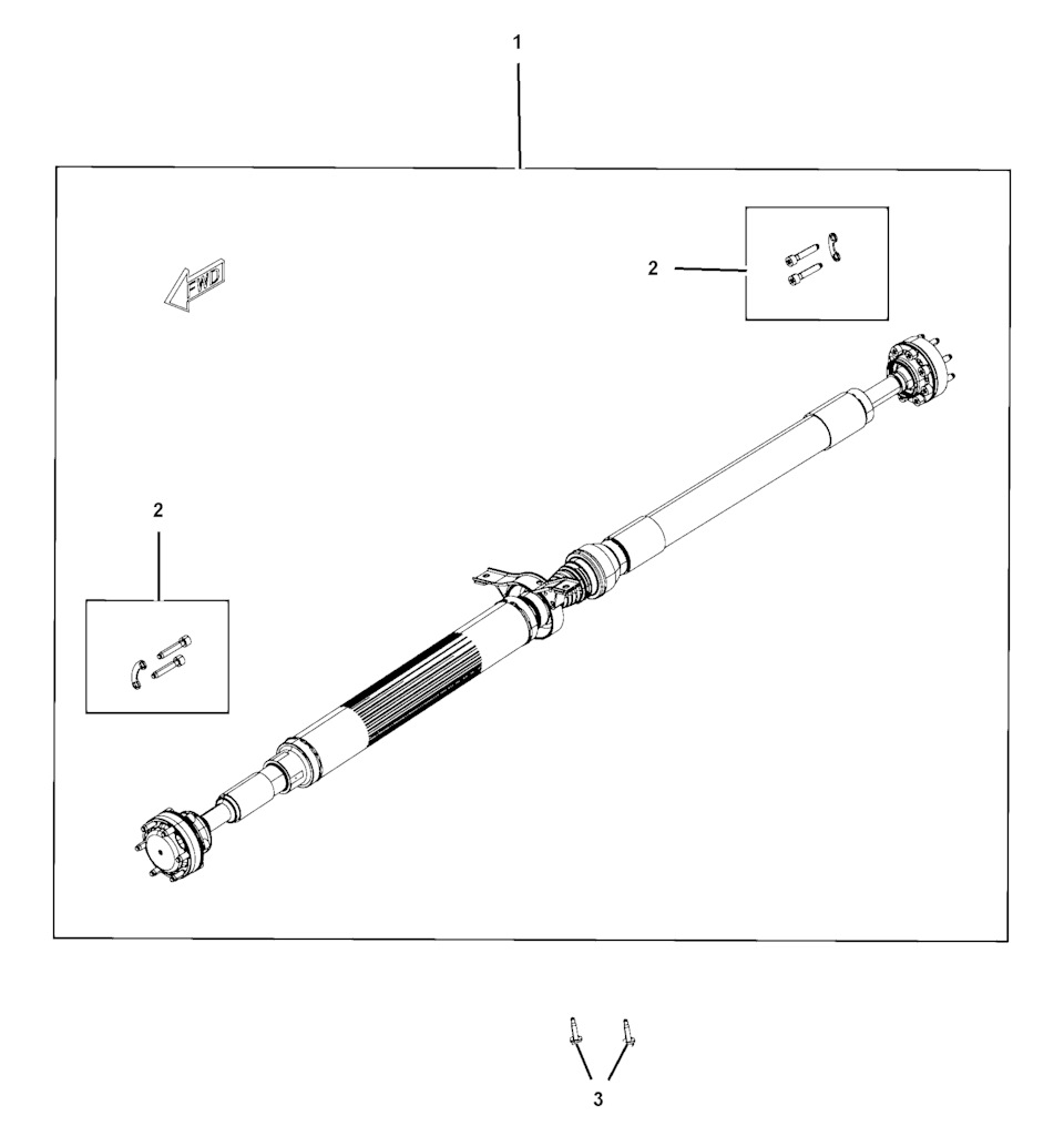 Charger GT — гудит Подвесной подшипник кардана — Dodge Charger (7G), 3 ...