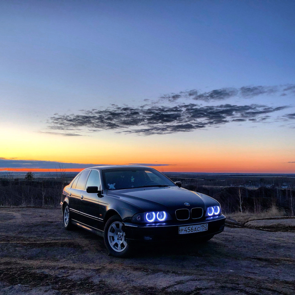 Скоро рассвет — выхода нет. (с) — BMW 5 series (E39), 2 л, 1998 года |  путешествие | DRIVE2