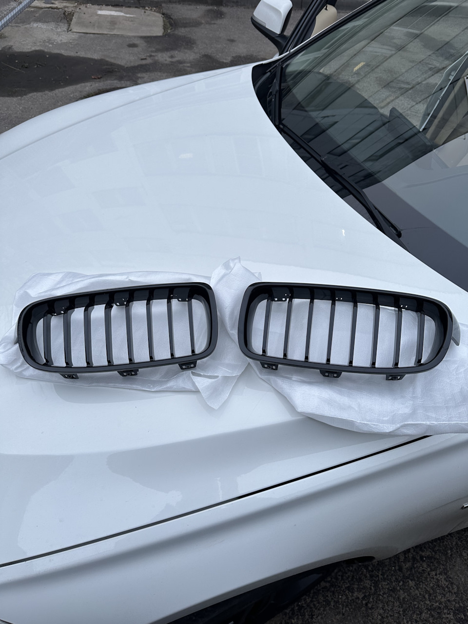 7. Черные ноздри — BMW 3 series (F30), 2 л, 2013 года | аксессуары | DRIVE2