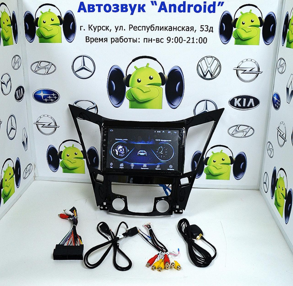 Штатная мультимедиа Android для Hyundai Sonata — Автозвук Android на DRIVE2