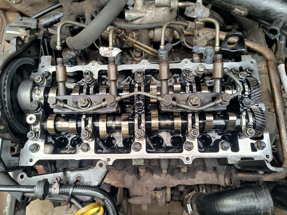 Замена клапанной прокладки и сальники форсунки — Opel Combo C, 1,7 л ...