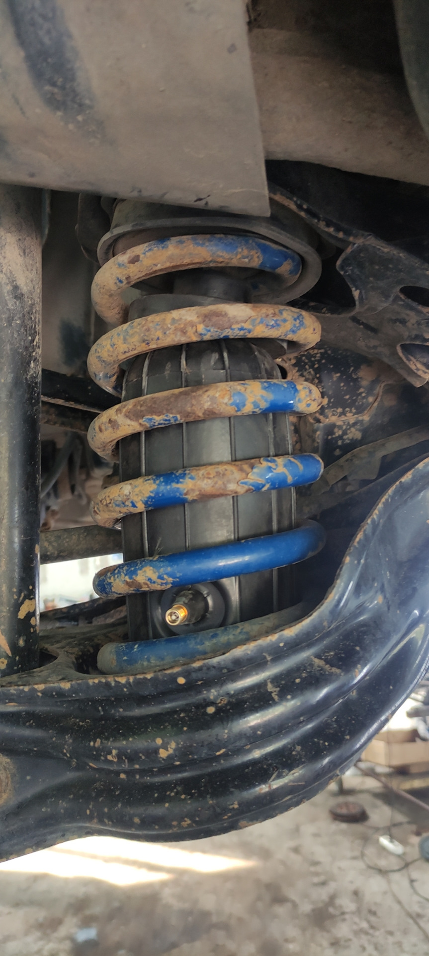 Установка пневмобаллонов — Honda Odyssey (1G), 2,2 л, 1996 года ...