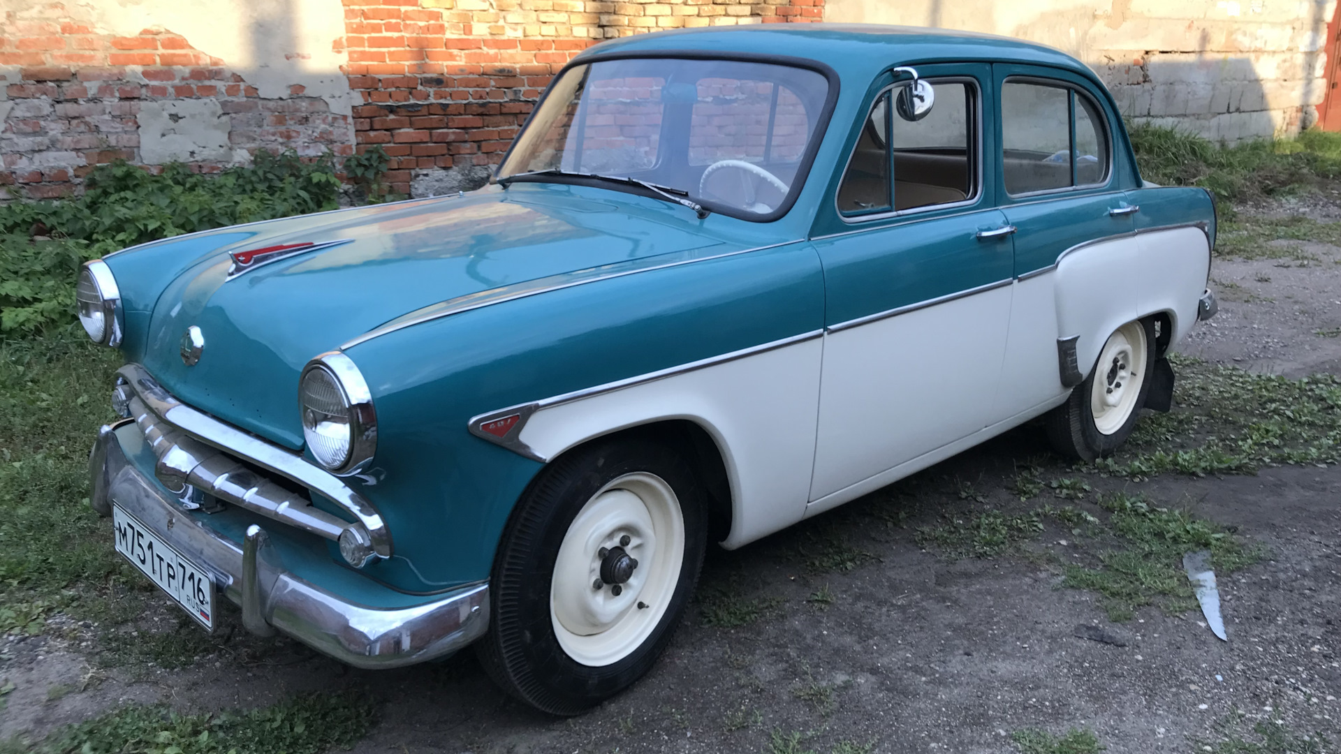 Москвич 407 1.3 бензиновый 1960 | на DRIVE2