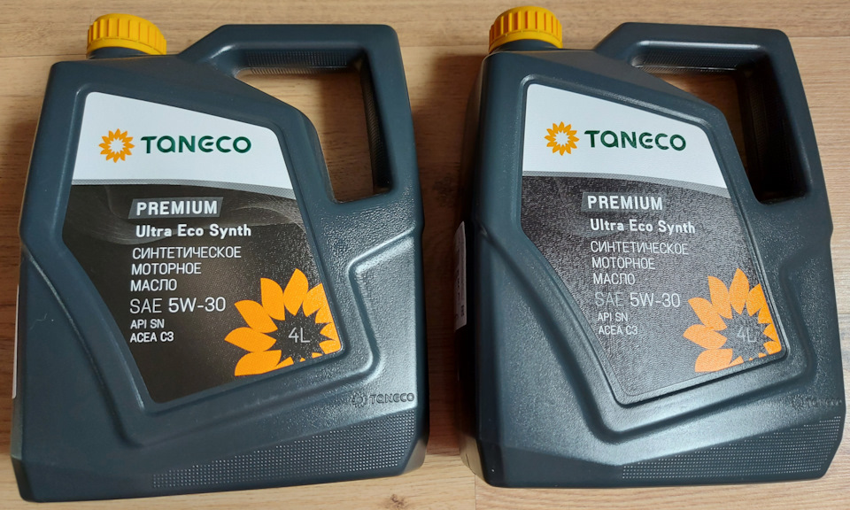 #11. TANECO Premium Ultra Eco Synth 5W-30 — Skoda Karoq, 1,4 л, 2021 ...