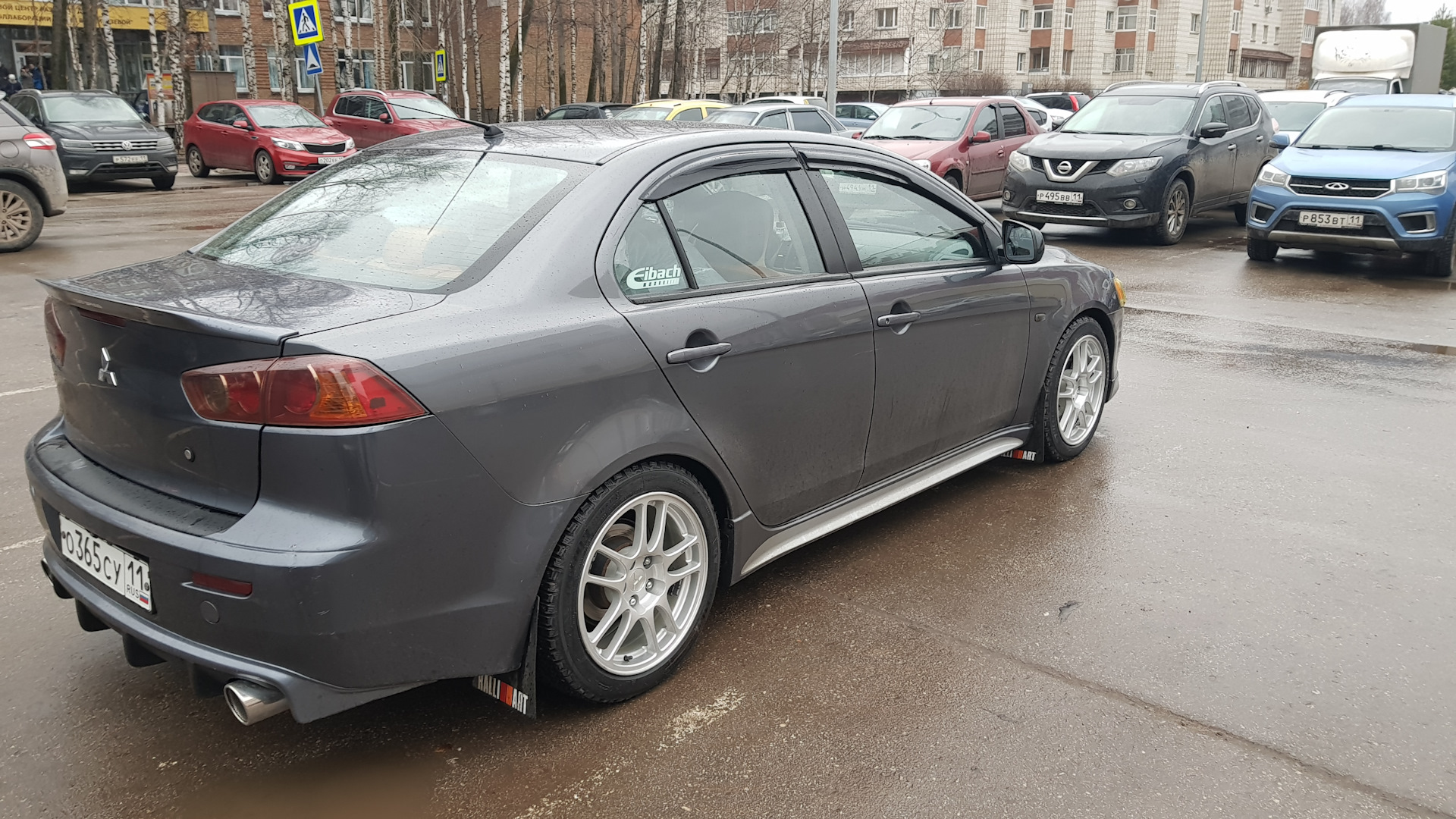 Какие колеса на лансер 10. Лансер 10 225 45 r17. Lancer x r18.