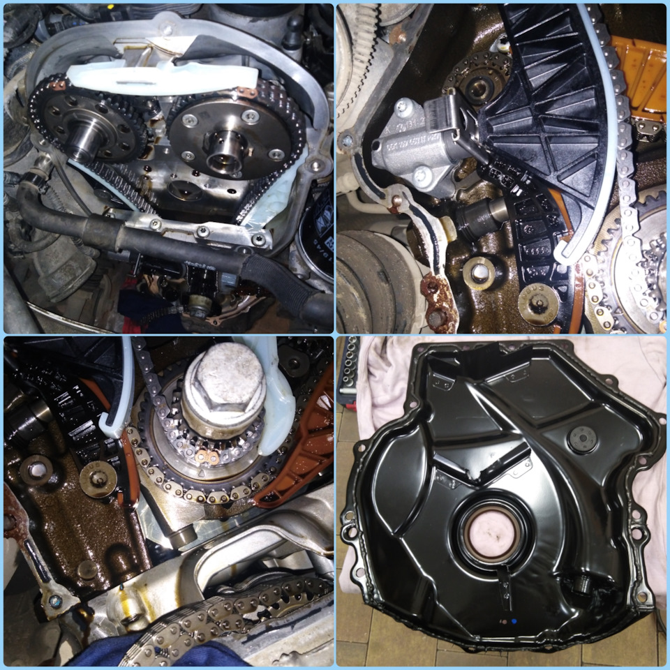 VW Tiguan I поколения с двигателем 2.0TSI (CAWA). Замена цепи ГРМ ...