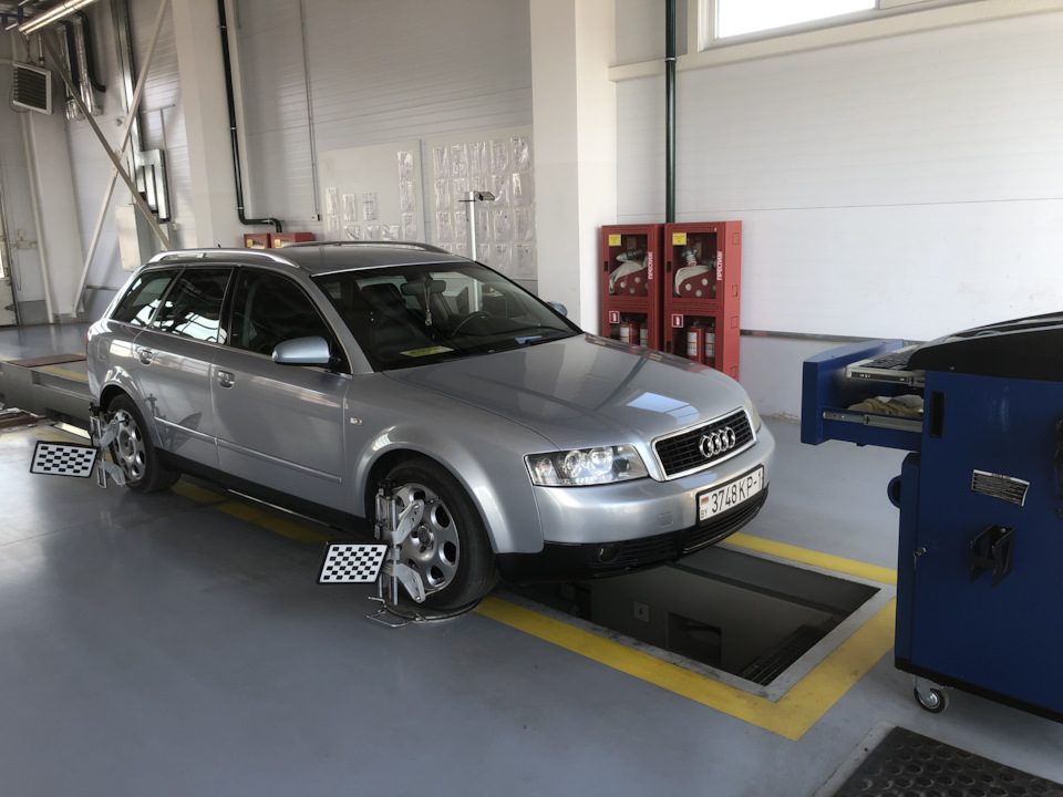 Передняя подвеска Ауди А4 Б6 — Audi A4 (B6), 1,9 л, 2002 года | визит ...