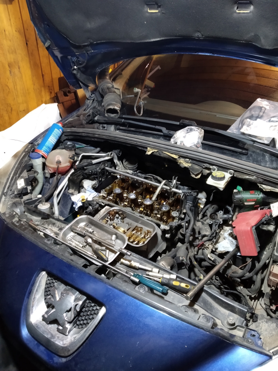 Замена мск \"viento garage\" — Peugeot 308 (1G), 1,6 л, 2009 года | визит ...