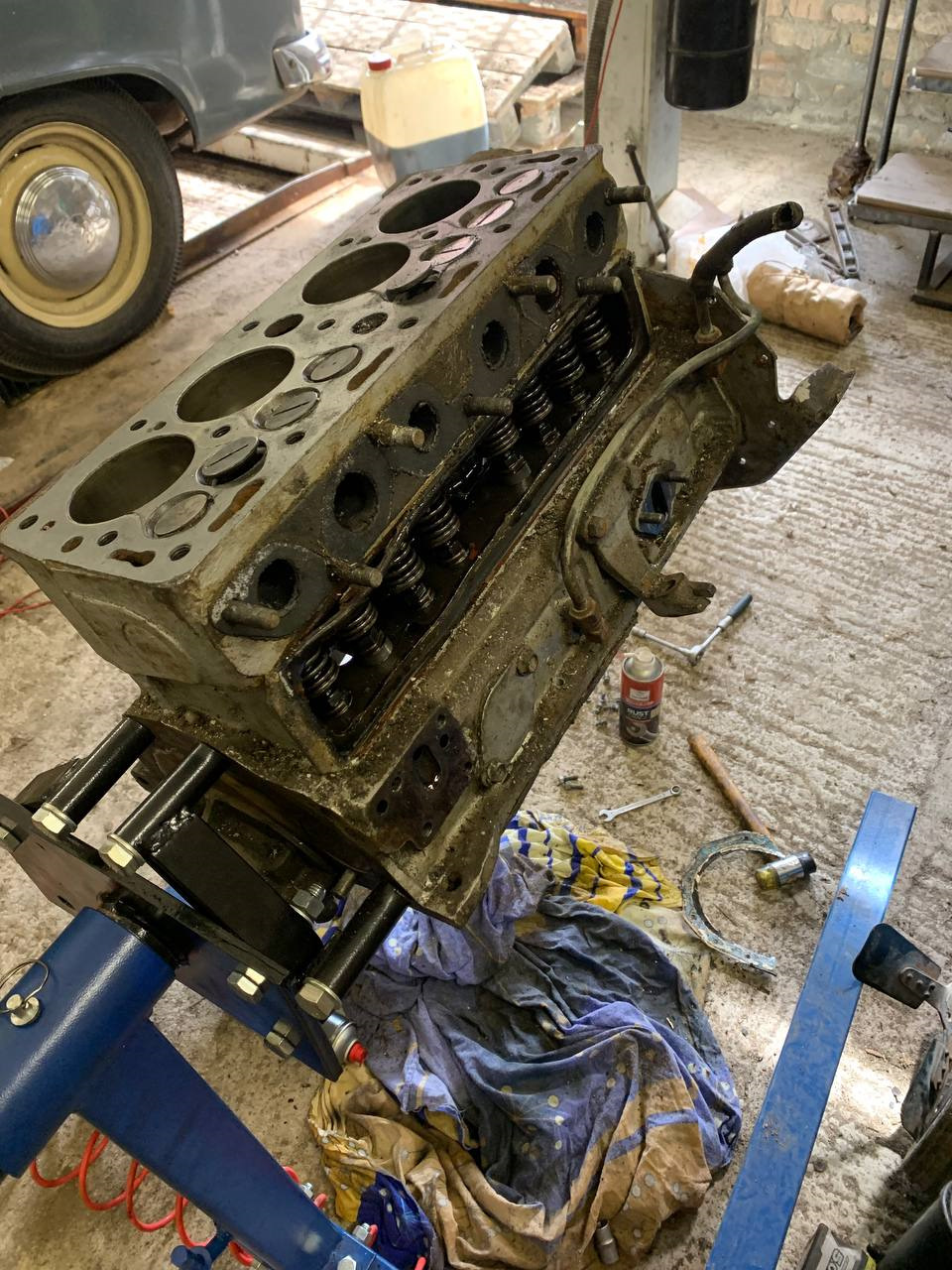 Оригинальный нижнеклапанный мотор — Москвич 402, 1,4 л, 1957 года ...