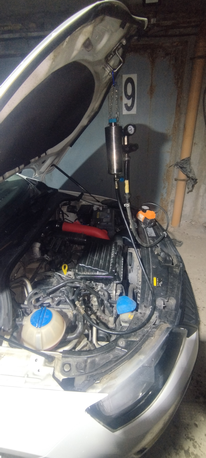 Свечи, смазка рейки, замена масла в DSG — Skoda Rapid (1G), 1,4 л, 2015 ...