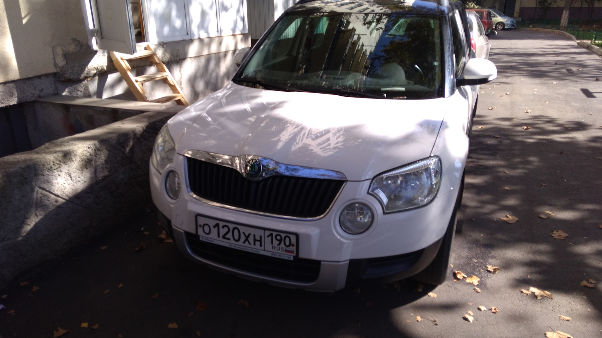 Замена амортизаторов Skoda Yeti