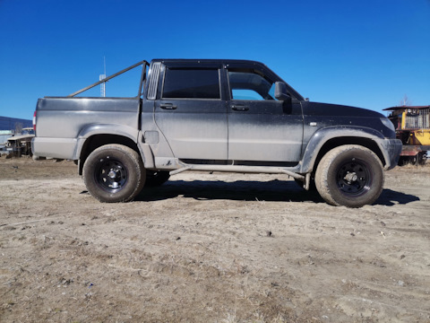 УАЗ Патриот 2,7л. шины и диски для пикапа УАЗ размер DRIVE2