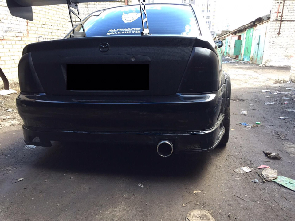 Тонировочный лак для фар — Mazda Protege (FH4H), 1,6 л, 1999 года ...