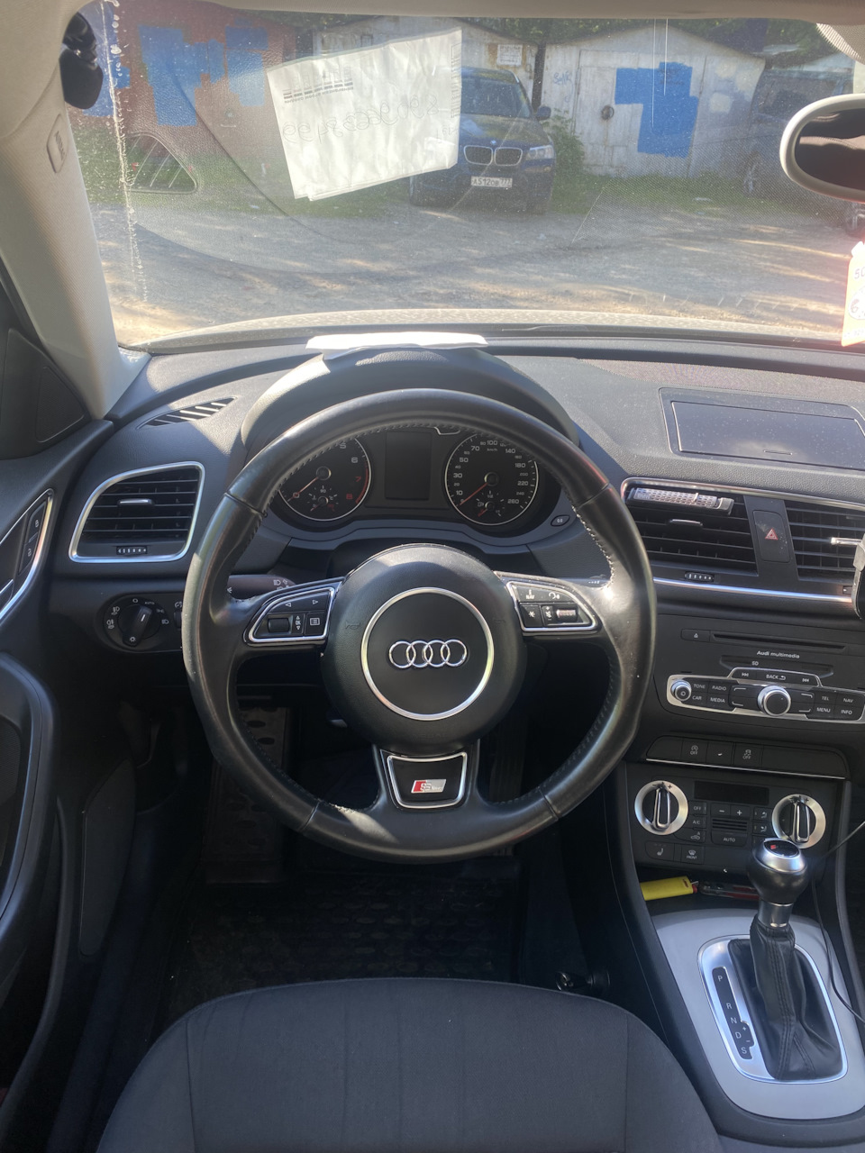 Руль s line — Audi Q3 (1G), 2 л, 2014 года | тюнинг | DRIVE2