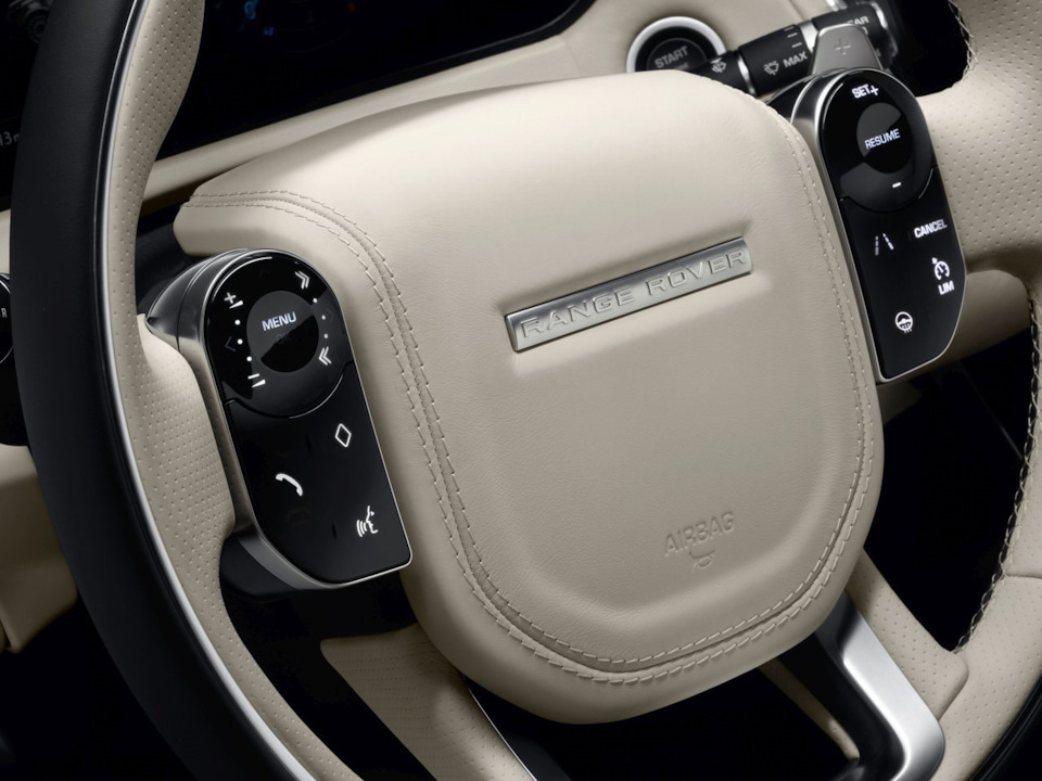 Рендж ровер велар где находится кнопка ручника Кнопки на руль Range Rover на Land Rover Discovery V, Land Rover Range Rover (4G