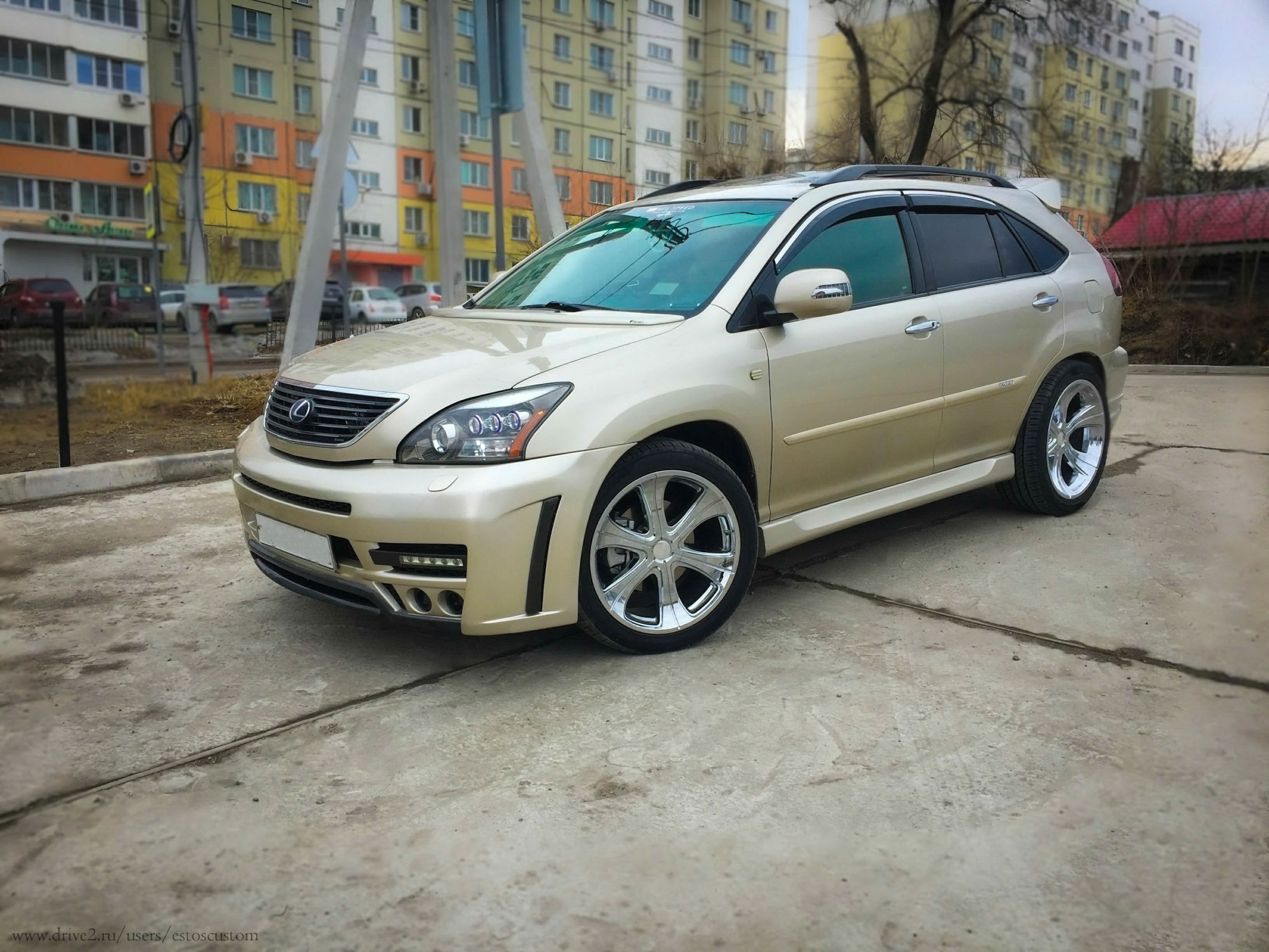 Занижение 2022 — Lexus Rx / Harrier © — Lexus RX 400h (2G), 3,3 л, 2007  года | тюнинг | DRIVE2