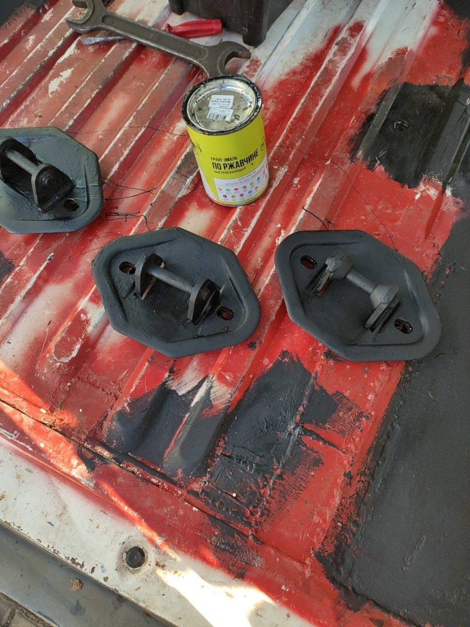 Наводим порядок и немного кузовных работ — Ford Transit (6G), 2 л, 2003 ...