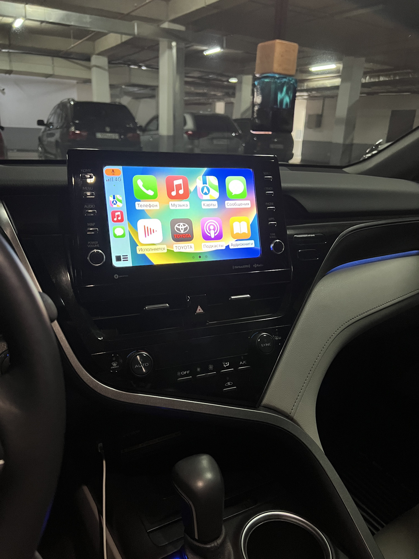 CarPlay установка дополнительных приложений — Toyota Camry (XV70), 2,5 ...