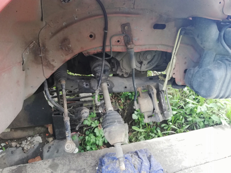 Решил поменять ступицу и одно на одно… — DRIVE2