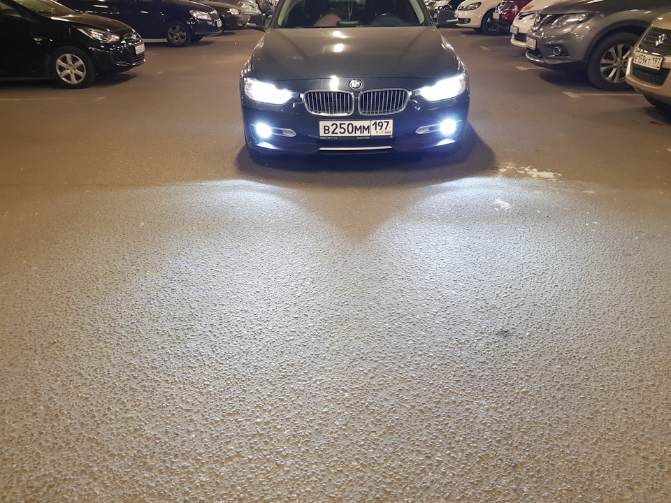 Лед лампочки в туманки — BMW 3 series (F30), 2 л, 2012 года | стайлинг ...