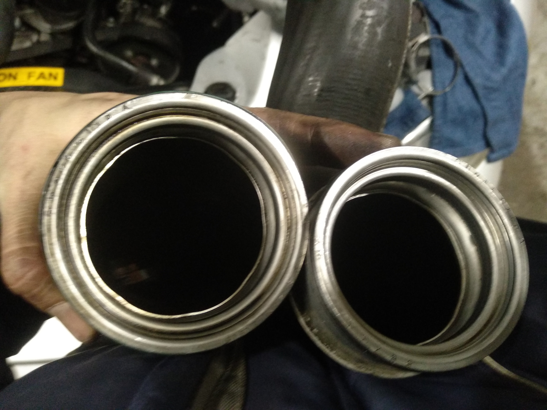 18. Ml270 замена патрубка интеркулера — Mercedes-Benz M-Class (W163), 2 ...