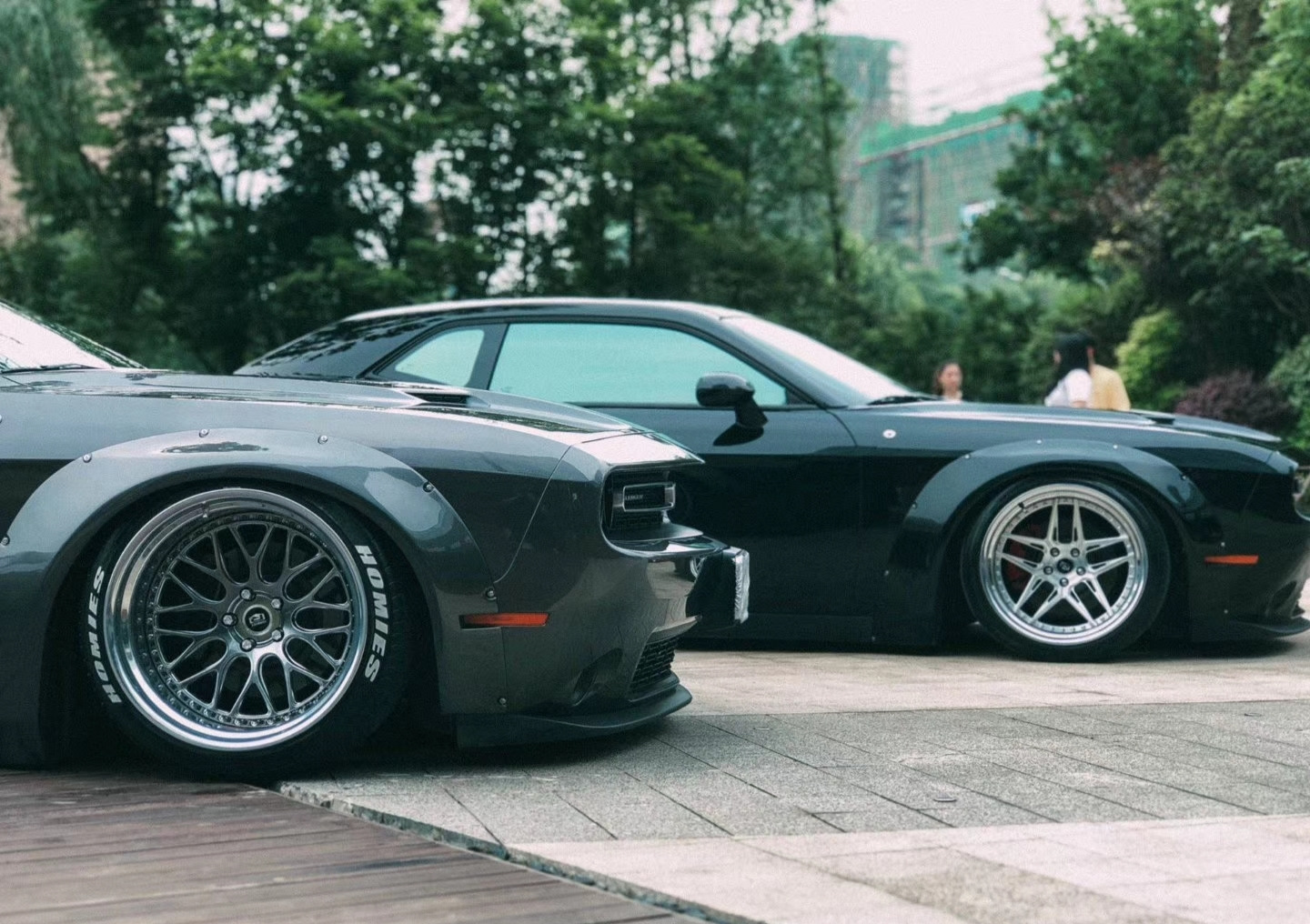 Dodge Challenger обвес Liberty walk