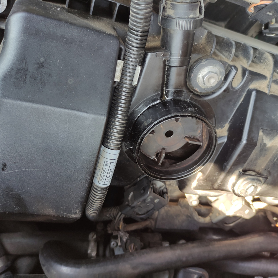 Замена клапанов КГВГ и чистка клапанов "ванос". — BMW X5 (E70), 4,8 л ...