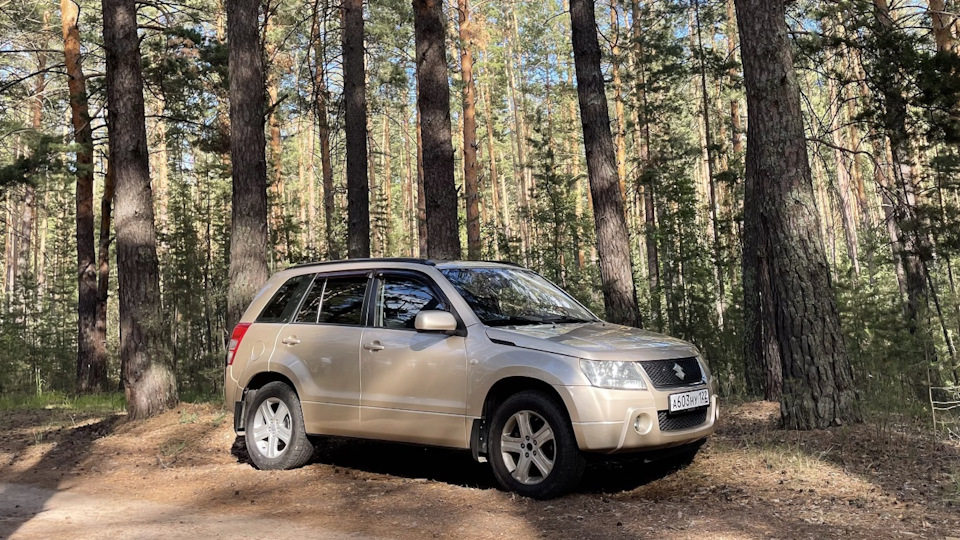 Новая резина Dunlop Grandtrek AT5 — Suzuki Grand Vitara (2G), 2 л, 2006 ...