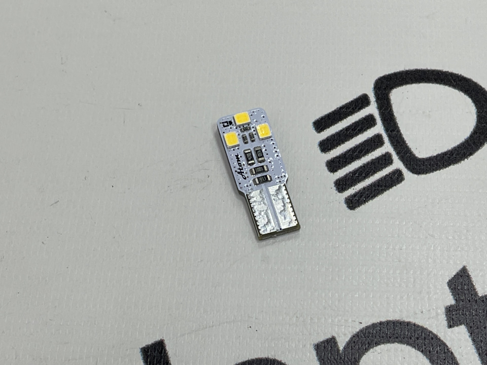 Светодиодные лампы Atom W5W (T10) 5000K (Canbus) — Adaptercar.ru на DRIVE2