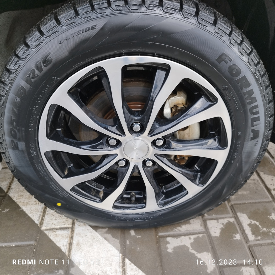 Покупка и переобувка на зимнюю резину — Nissan e-Power, 1,2 л, 2018 ...