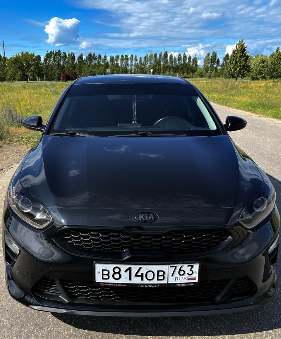 Black edition или стали ещё чернее. — KIA Ceed (3G), 1,6 л, 2019 года |  стайлинг | DRIVE2