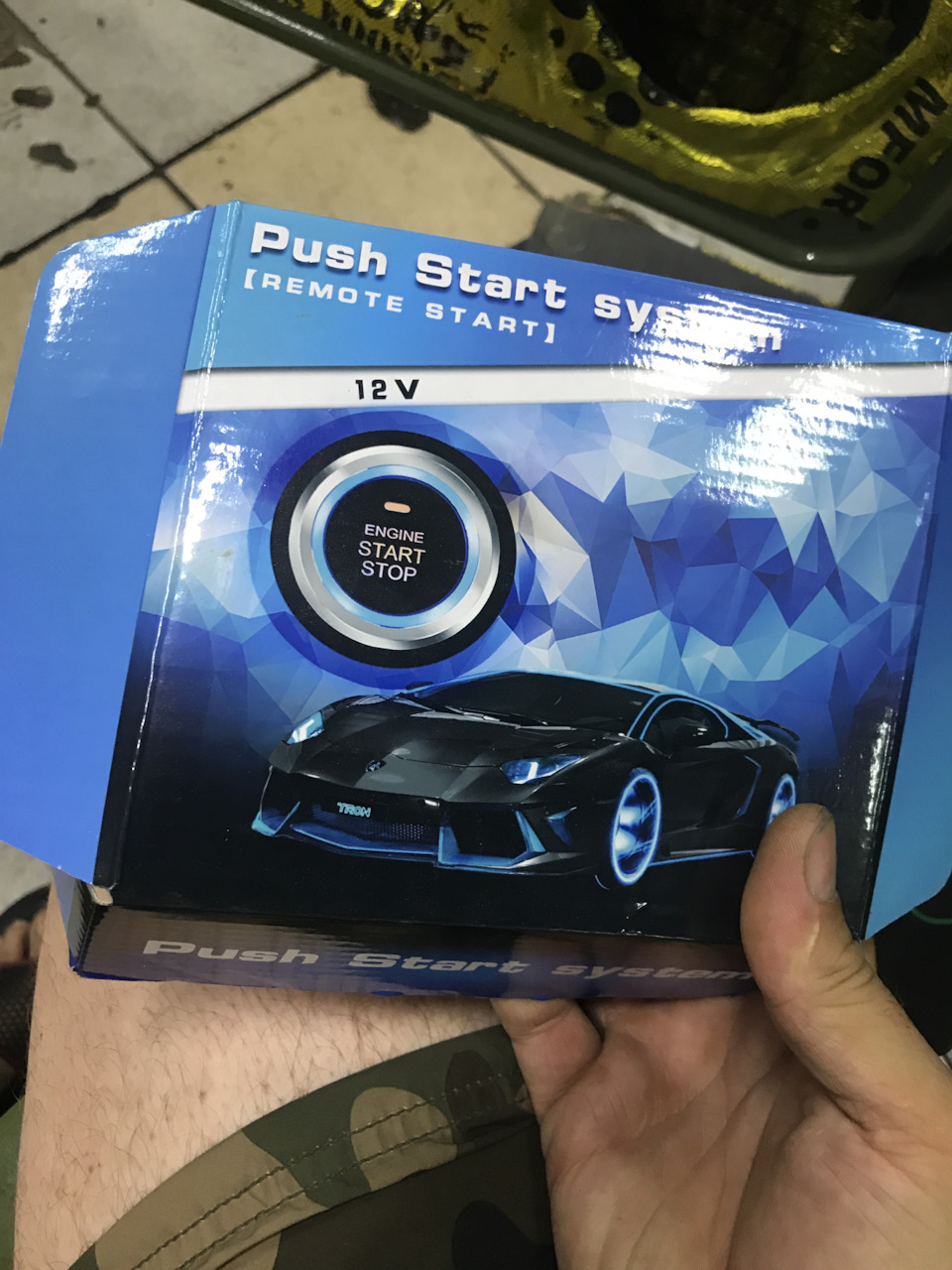 Подключение кнопки старт-стоп Нива бронто — Vm__custom на DRIVE2