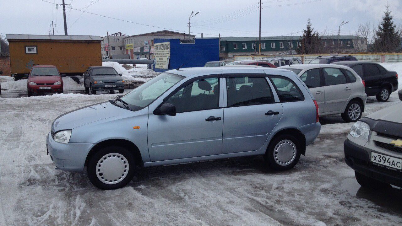 Lada Калина универсал 1.6 бензиновый 2012 | 8 кл. 81 л.с., 413-цвет на  DRIVE2