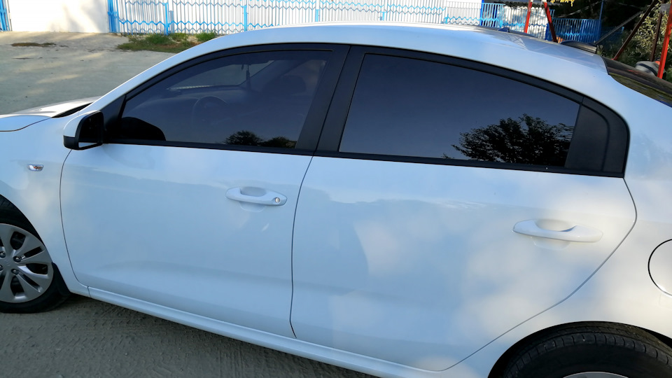 Эпопея с задним бампером от Юрол — KIA Rio (4G), 1,6 л., 2017 года ...