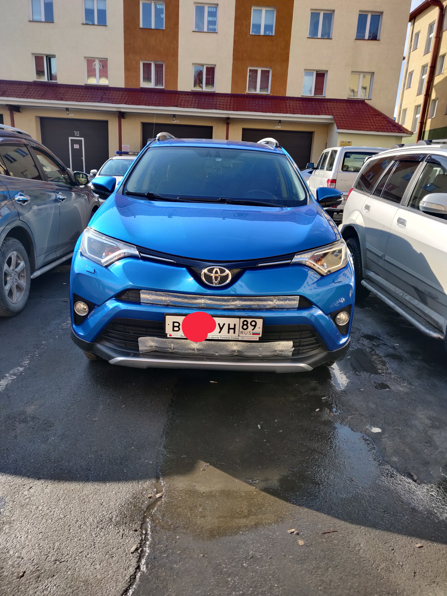 Купили синий ВУН — Toyota RAV4 (IV), 2 л, 2016 года | покупка машины |  DRIVE2