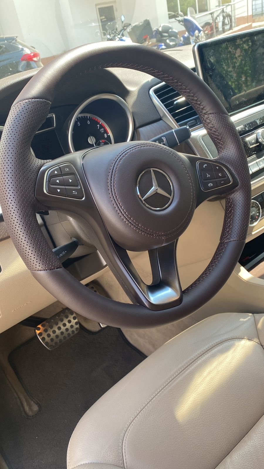 Замена руля — Mercedes-Benz M-Class (W166), 3,5 л, 2014 года ...