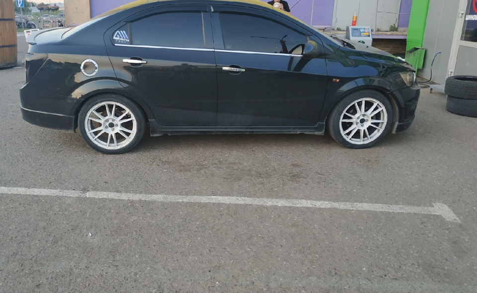 Новая резина 205/40 R18. — Chevrolet Aveo Sedan (2G), 1,6 л, 2014 года ...