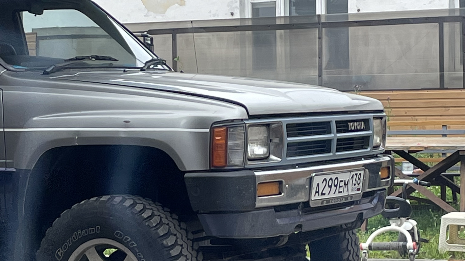 Toyota Hilux (4G) 2.4 дизельный 1988 | Автодром на базе хайлюкс на DRIVE2