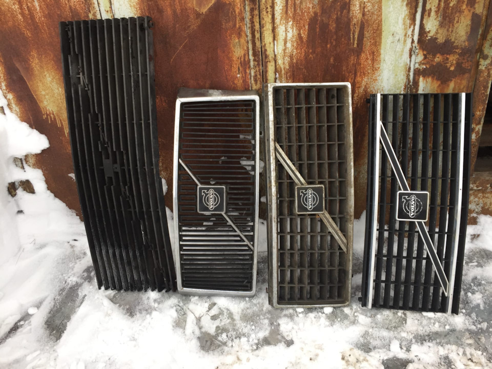 Решетка радиатора Volvo 240 740 940 на Volvo 244, Volvo 240, Volvo 760 ...