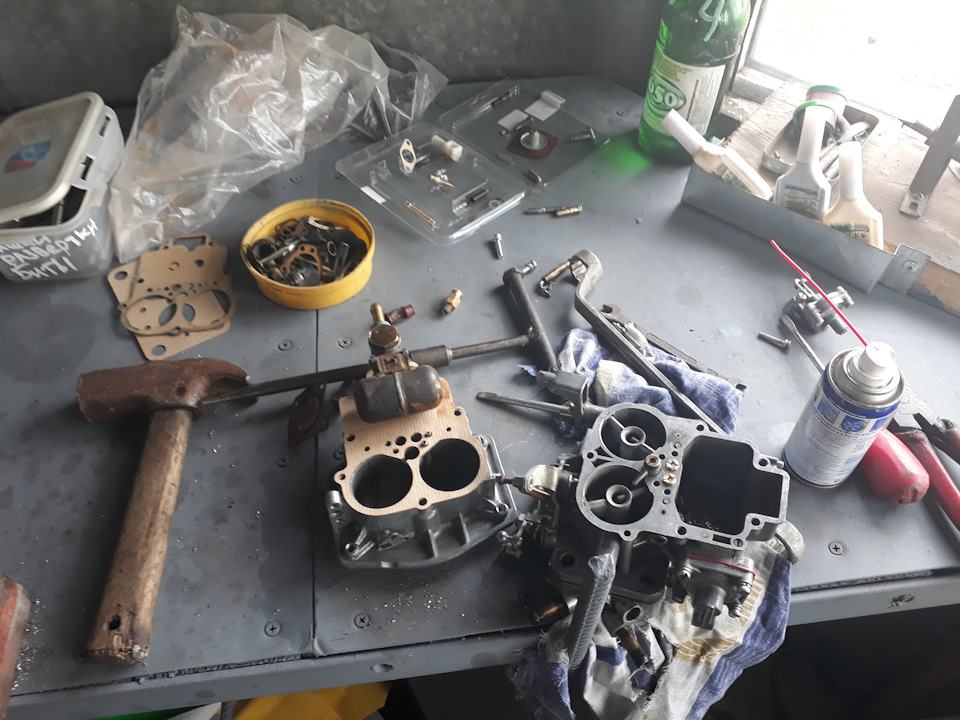 Переделка двигателя с инжекторного на карбюраторный. Первый запуск ...