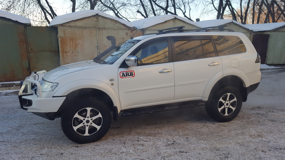 Photo from the logbook Mitsubishi Pajero Sport (2G)