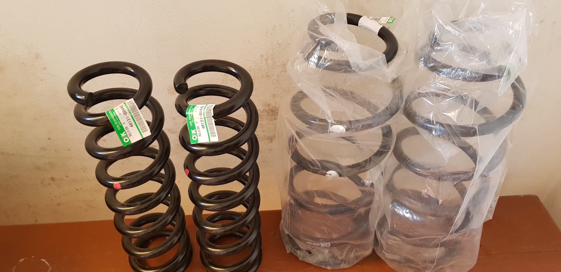 Куплен комплект амортизаторов KYB Scorched4s — Toyota 4Runner IV, 4 л ...