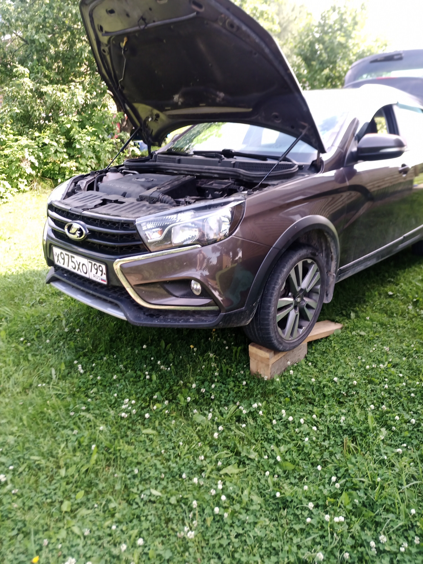 Смазка актуатора сцепления — Lada Vesta SW Cross, 1,8 л, 2019 года ...