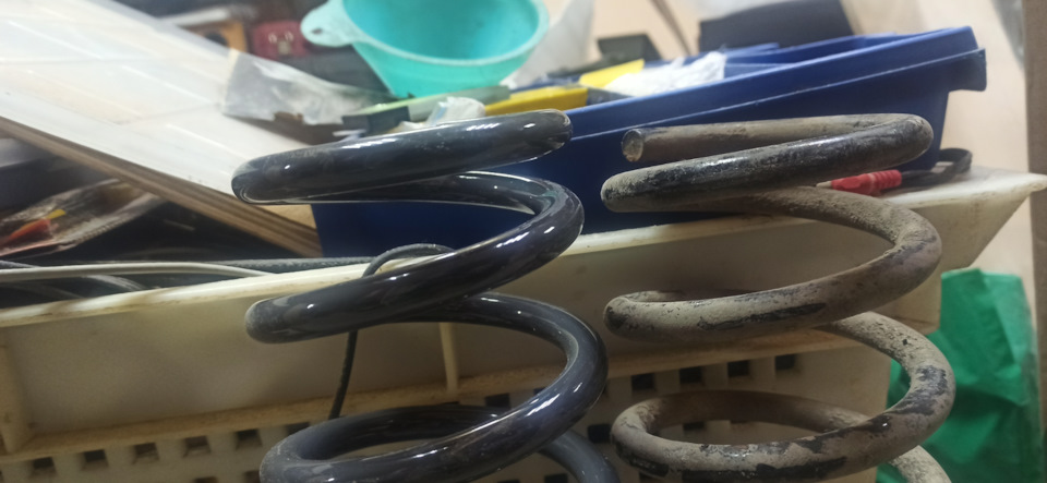 Пружины OBK мне в зад. — Honda CR-V (RD1/RD2), 2 л, 2000 года ...