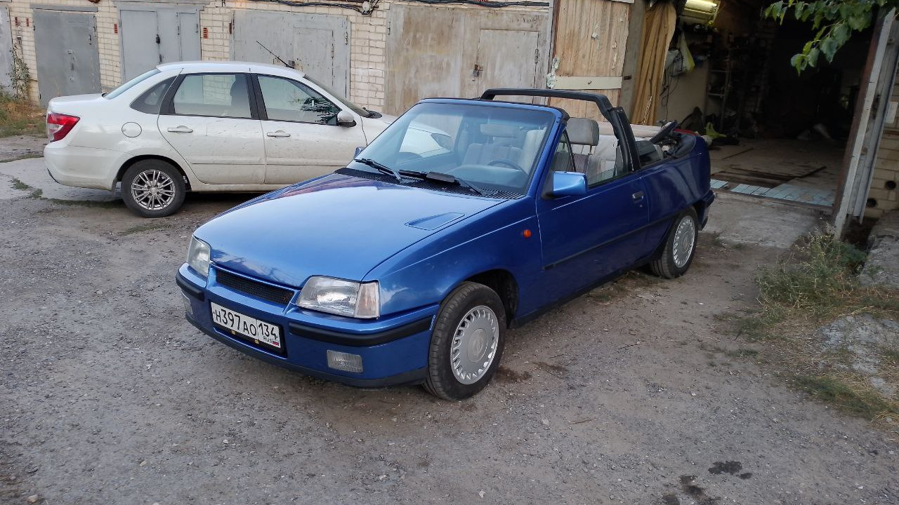 Opel Kadett E 1.6 бензиновый 1988 | Cabrio на DRIVE2