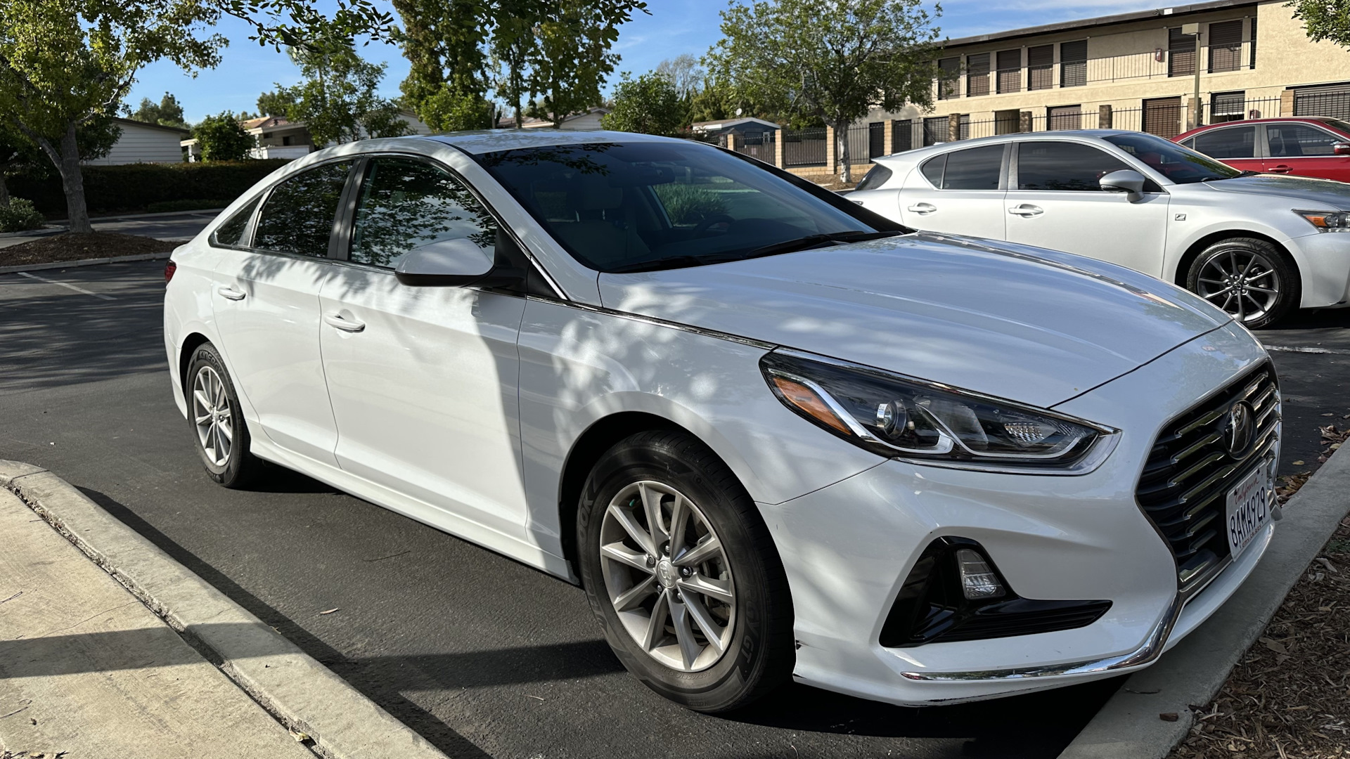 Hyundai Sonata VII (LF) 2.4 бензиновый 2018 | Машина Жены на DRIVE2