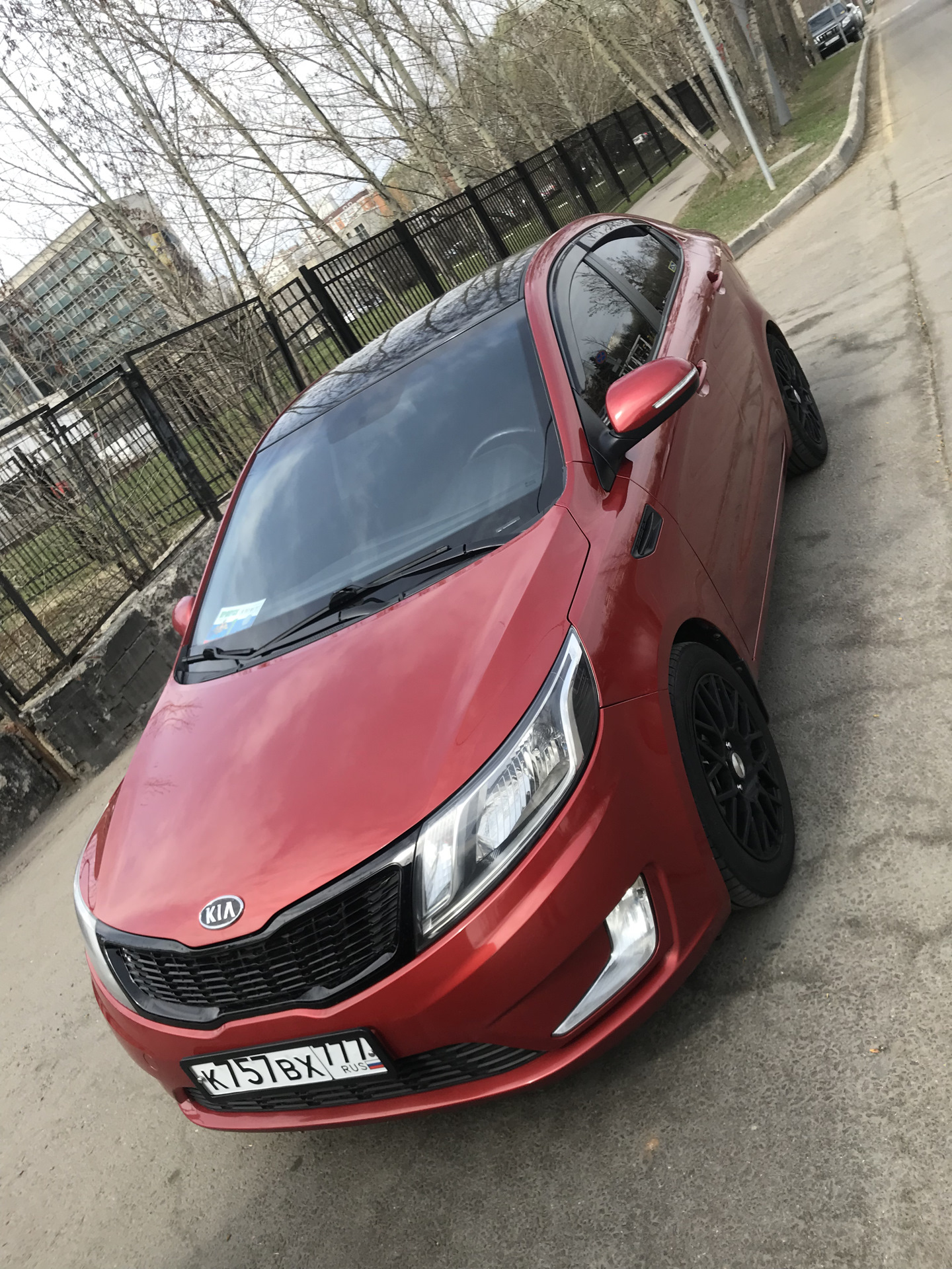 Kia Rio РІ РїР»РµРЅРєРµ