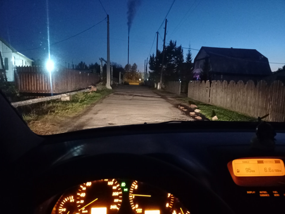 Новые led лампы Sariti f16 H7 — Toyota Avensis II, 1,8 л, 2003 года ...