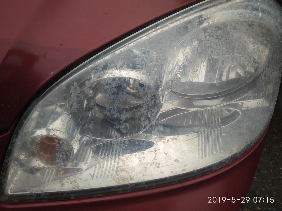 Покрытие фар лаком. Итог. — Chevrolet Lacetti Sedan, 1,4 л, 2006 года ...